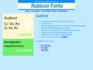 Guilford Fonts PS screenshot